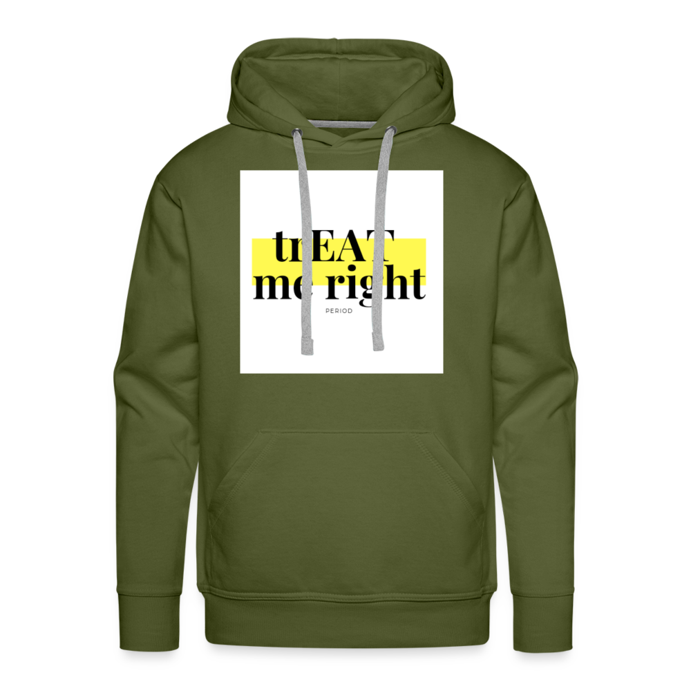trEAT me Hoodie - olive green
