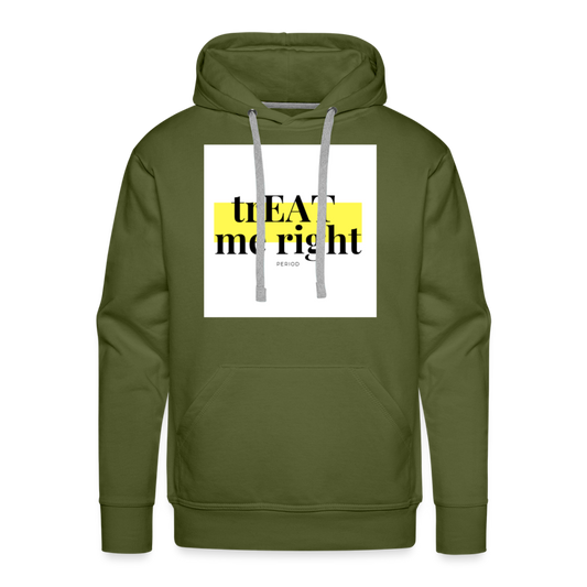 trEAT me Hoodie - olive green